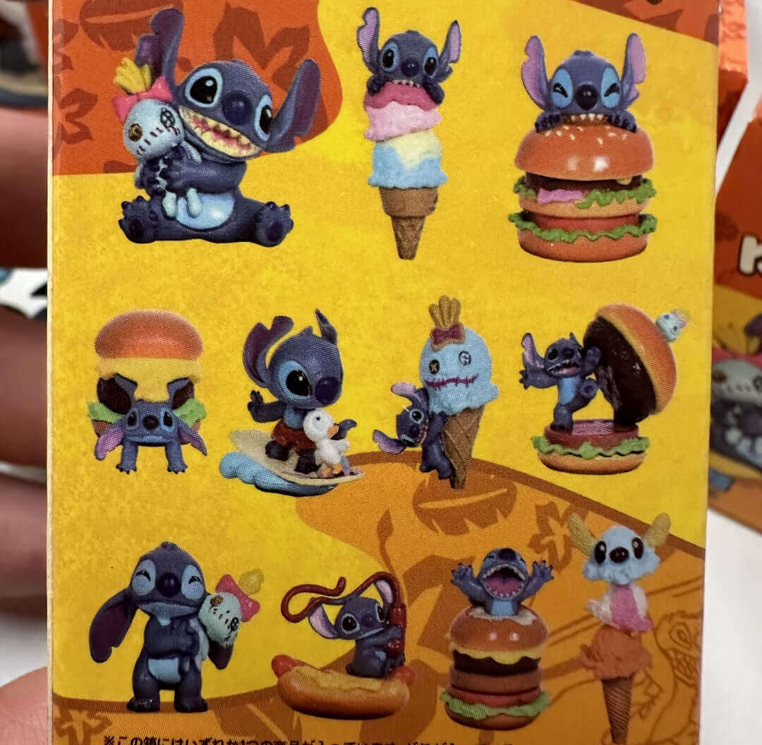 Boite Mystère Figurine Stitch - collection Food