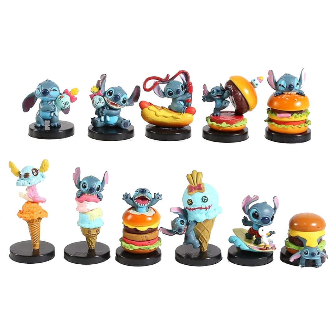 Boite Mystère Figurine Stitch - collection Food
