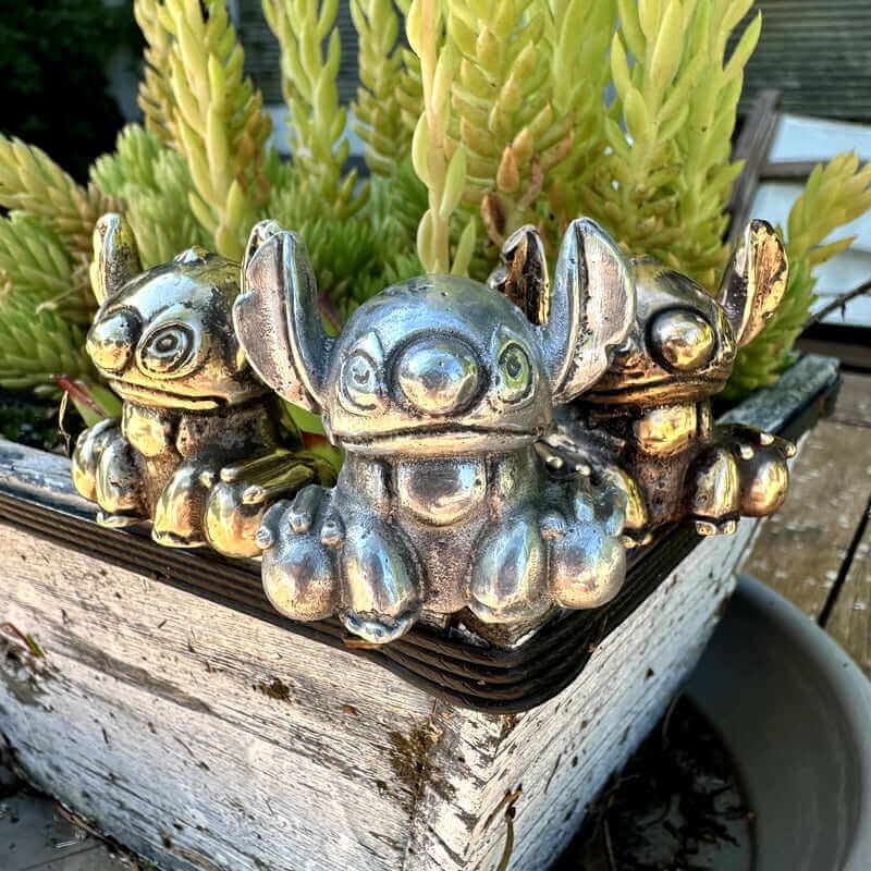 Figurine Stitch Aluminium, Bronze, Or Nordique - Personnalisable