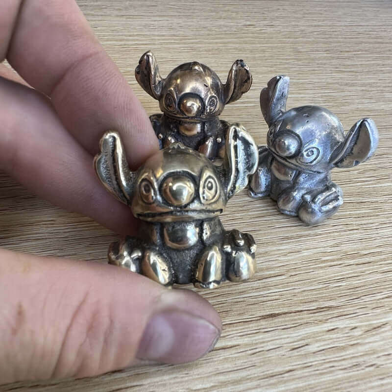 Figurine Stitch Aluminium, Bronze, Or Nordique - Personnalisable