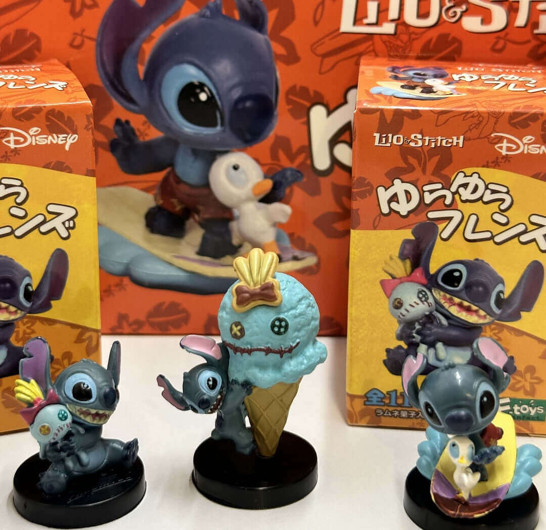 Boite Mystère Figurine Stitch - collection Food