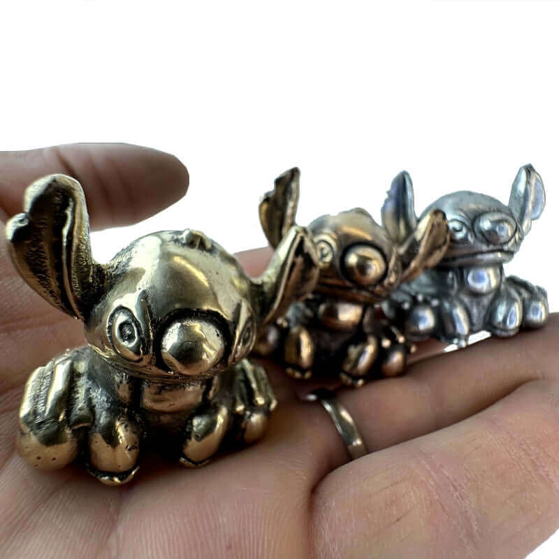Figurine Stitch Aluminium, Bronze, Or Nordique - Personnalisable