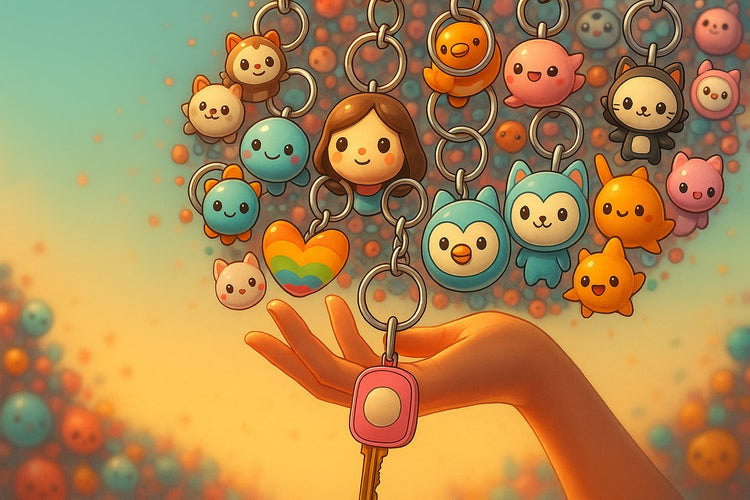 Porte-clés - Une touche Kawaii sur vos clés