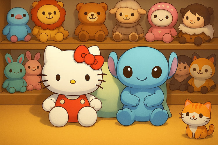 Peluches - Tendre compagnons