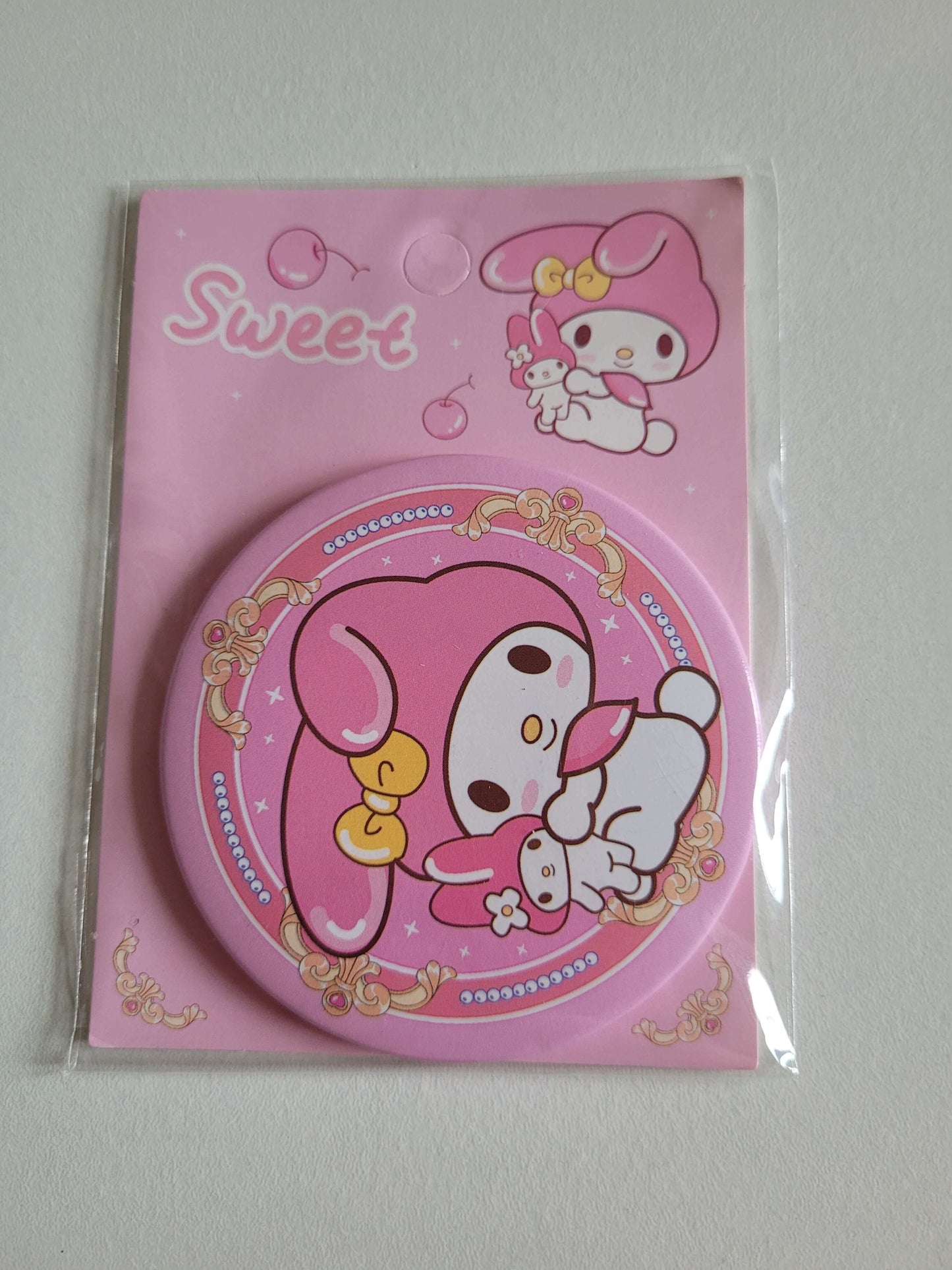 Miroir de Poche Hello Kitty et autres personnages