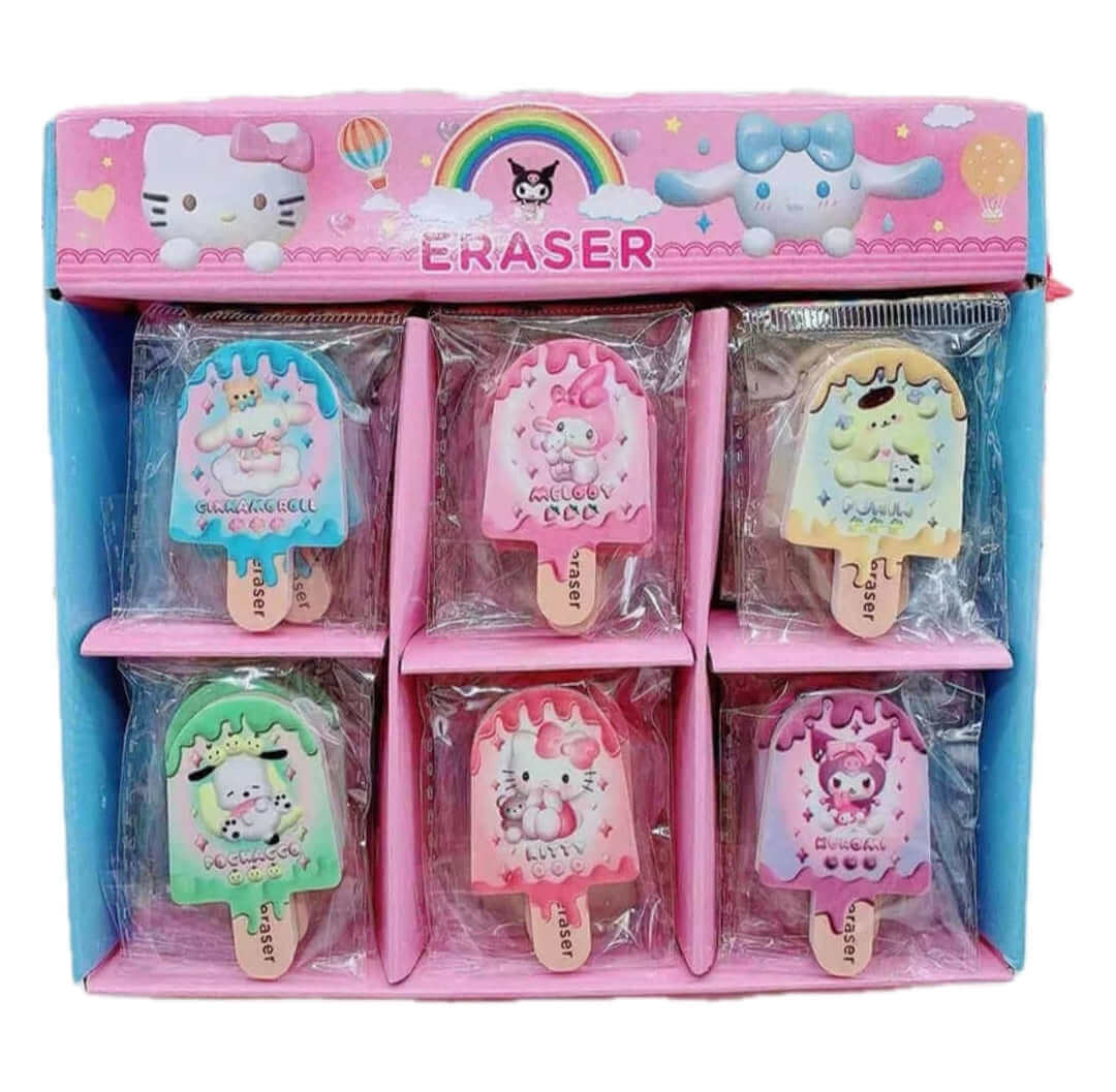  Gomme Sanrio Glace Hello Kitty