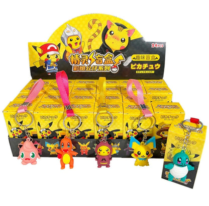 Boite Mystère figurine Pokémon porte-clés