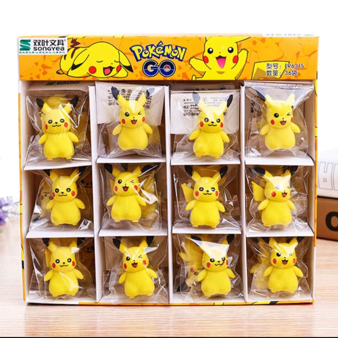 Gomme 3D Pikachu Pokémon