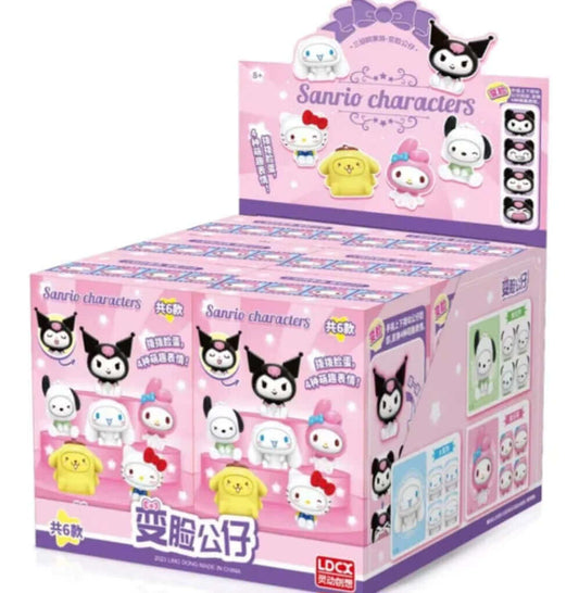 Boite Mystère Figurine Sanrio Hello Kitty Change de visage