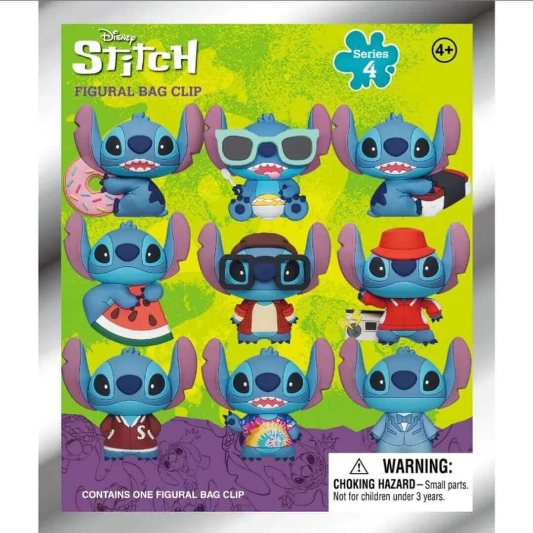 Sachet Mystère Figurine Stitch Figural Bag Clip - porte-clés