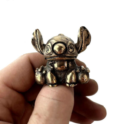 Figurine Stitch Aluminium, Bronze, Or Nordique - Personnalisable