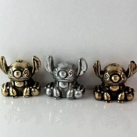 Figurine Stitch Aluminium, Bronze, Or Nordique - Personnalisable