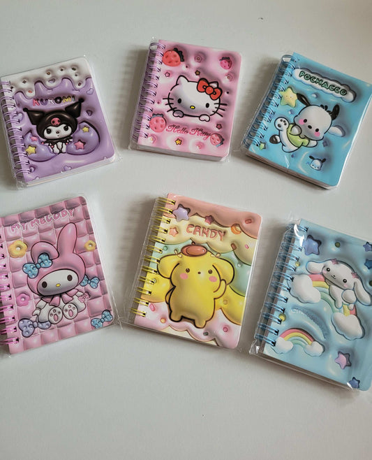 Carnet 3D Licence Hello Kitty