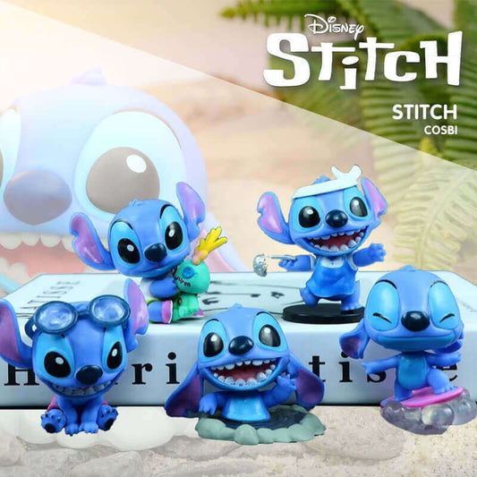 Figurine de collection Stitch Cosbi - Hot Toys - Disney 100