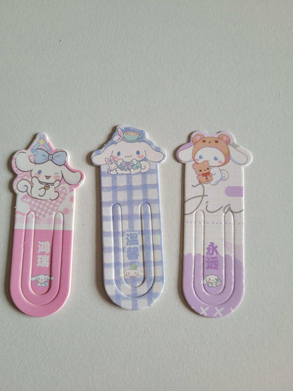 Lot de 3 Marque Pages Sanrio Hello Kitty