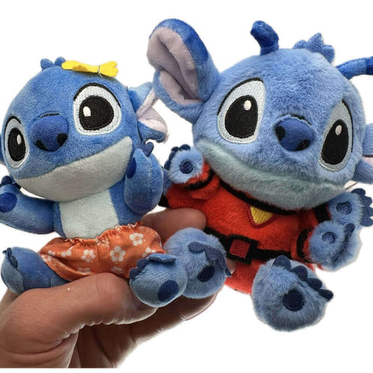 Peluche Stitch Porte-clés - Pot de Miel - Disney