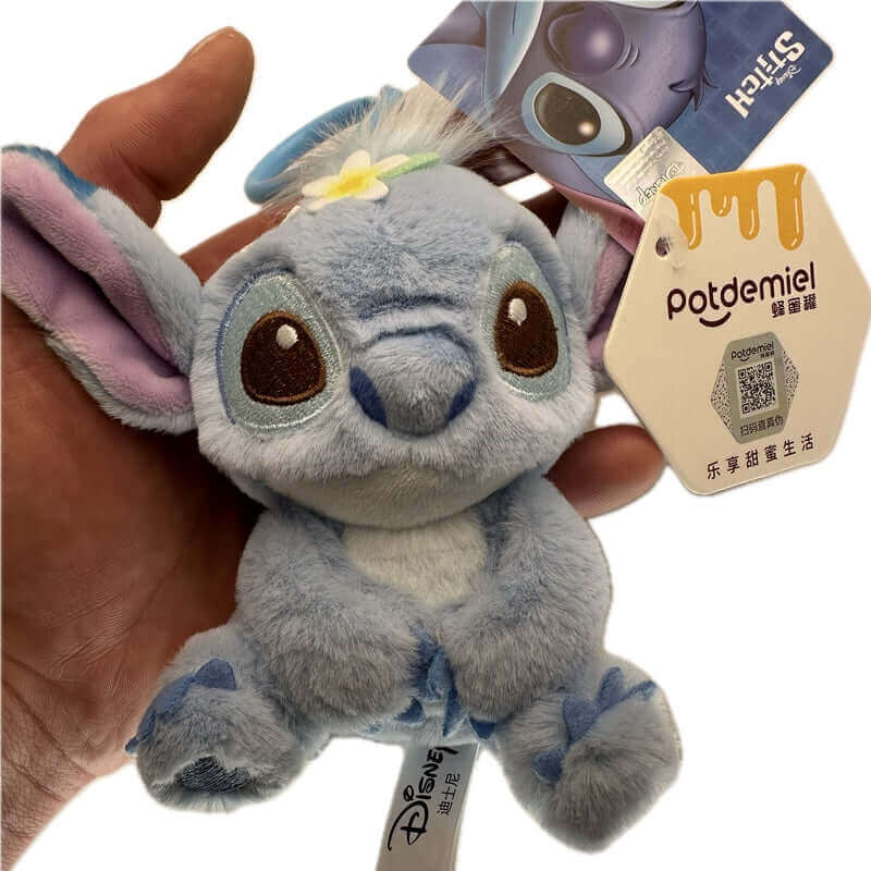 Peluche Stitch Porte-clés - Pot de Miel - Disney