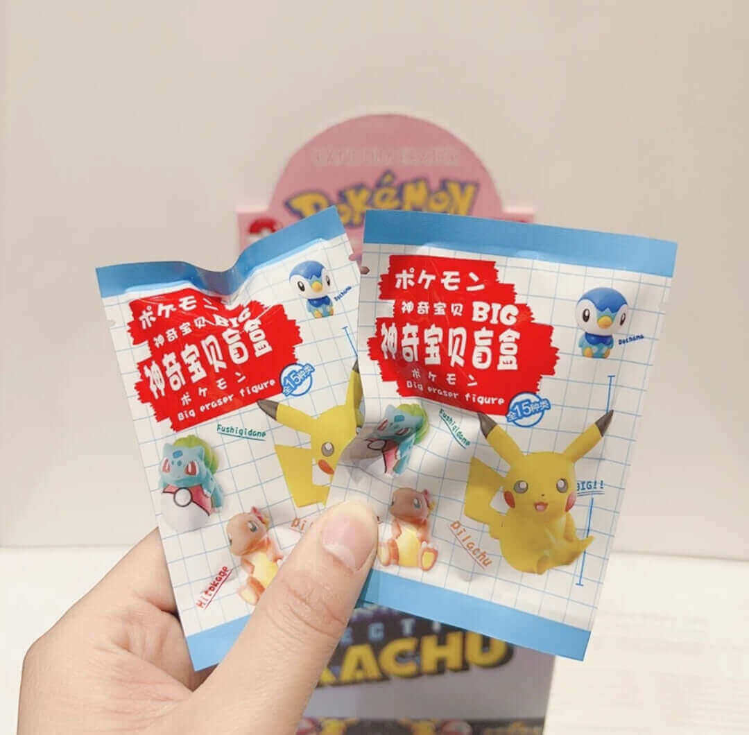 Sachet Mystère Figurine Pokémon - Détective Pikachu