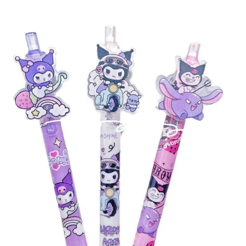 Stylo Sanrio Kuromi : L'Élégance Kawaii pour Sublimer Votre Écriture